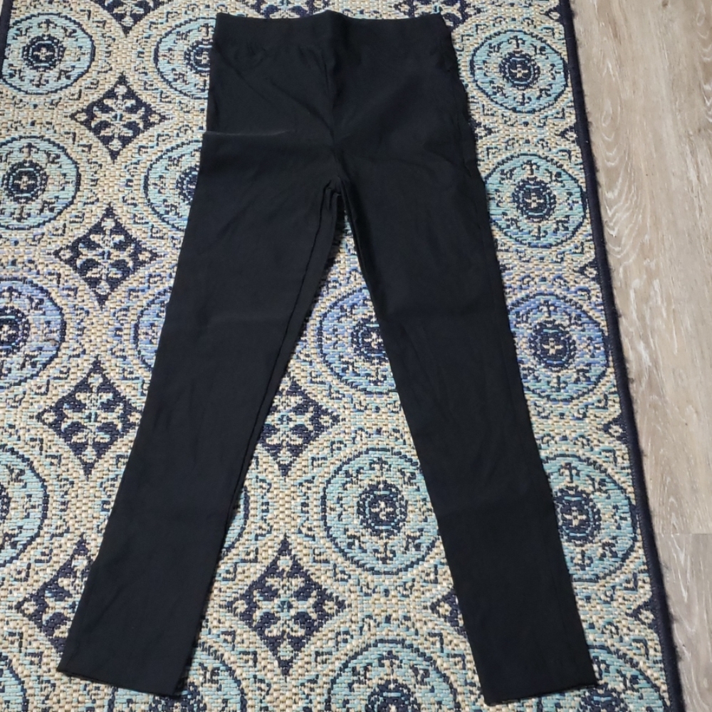 Skinny black dress pants